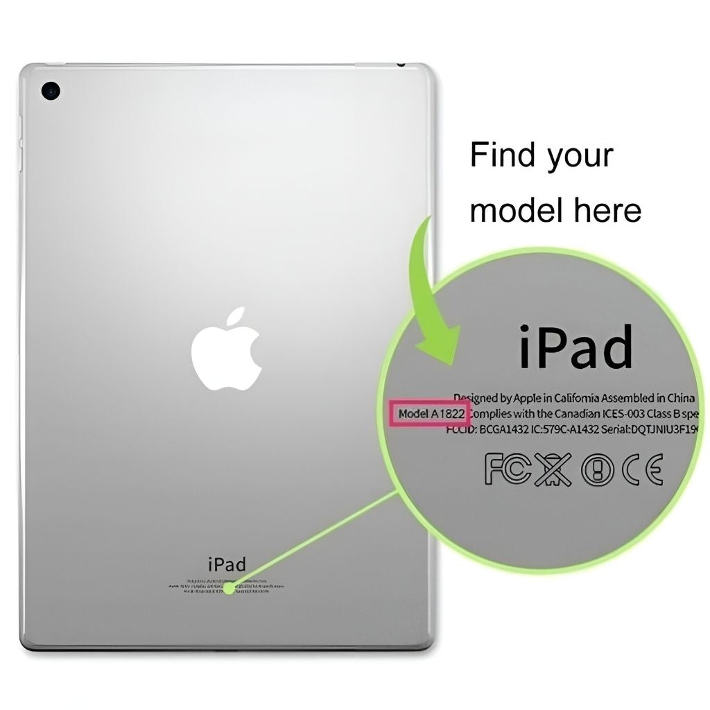 Leather Folio Case with Kickstand for iPad