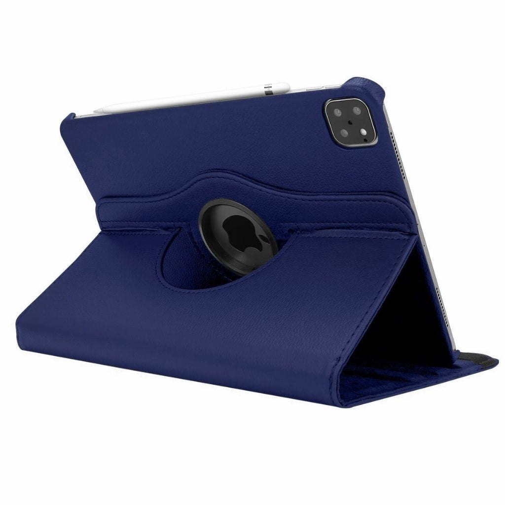 Leather Folio Case with Kickstand for iPad