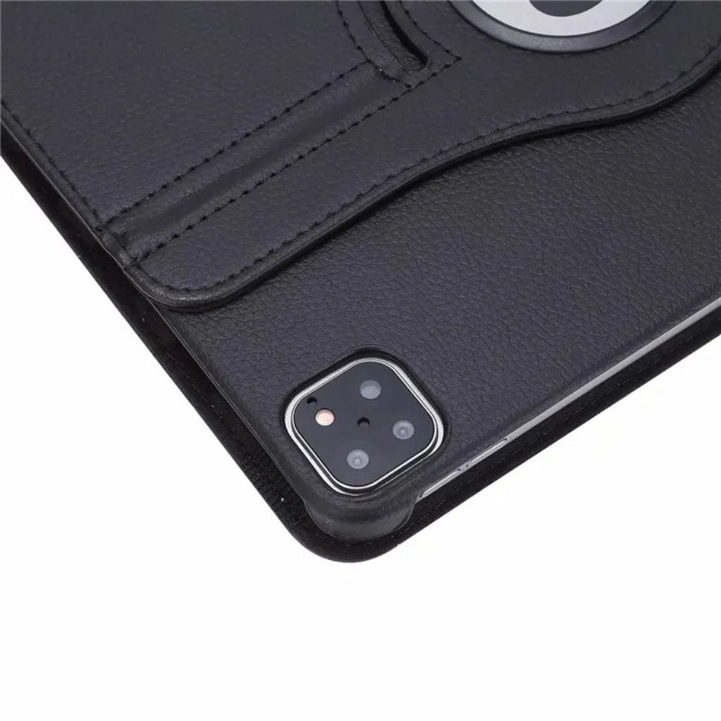 Leather Folio Case with Kickstand for iPad