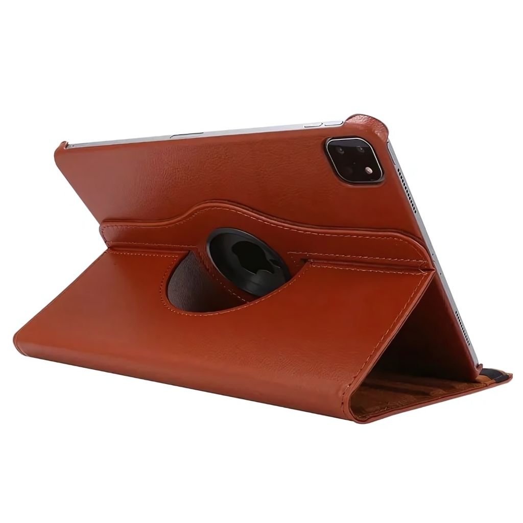 Leather Folio Case with Kickstand for iPad
