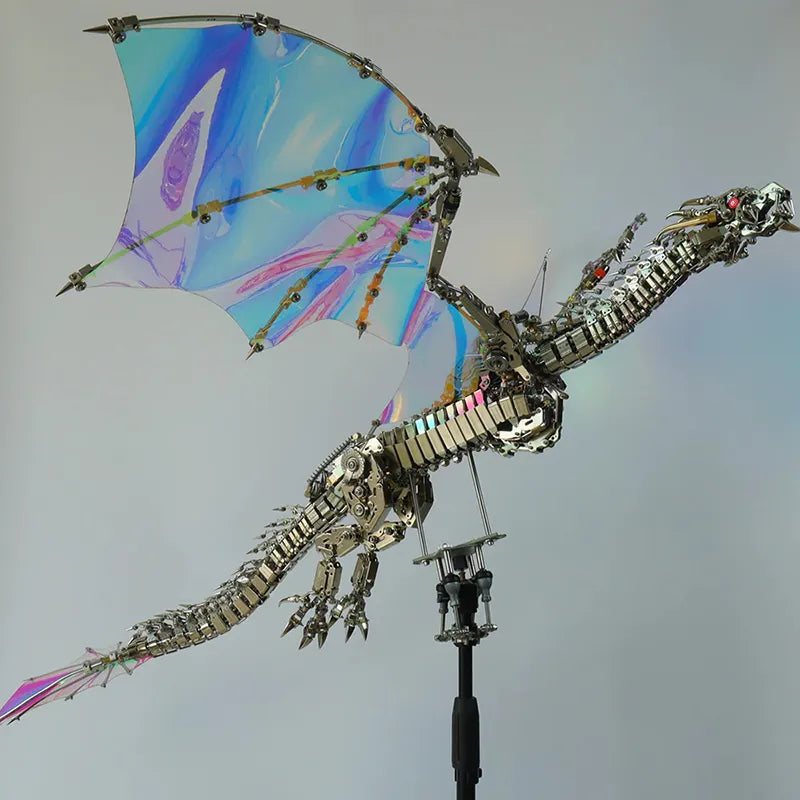 3D  Metal puzzles Bloodthirsty Aurora Dragon
