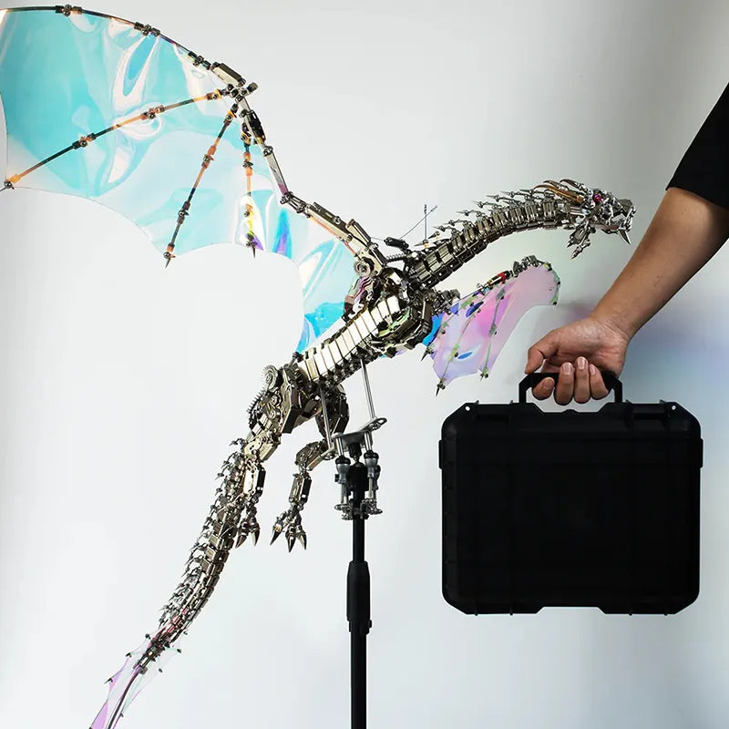 3D  Metal puzzles Bloodthirsty Aurora Dragon