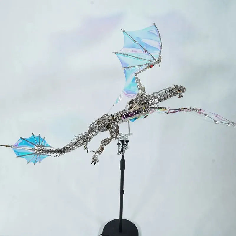 3D  Metal puzzles Bloodthirsty Aurora Dragon