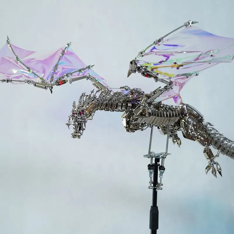 3D  Metal puzzles Bloodthirsty Aurora Dragon