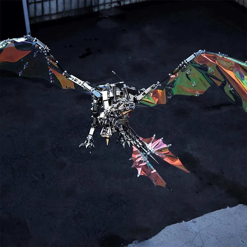 3D  Metal puzzles Bloodthirsty Aurora Dragon