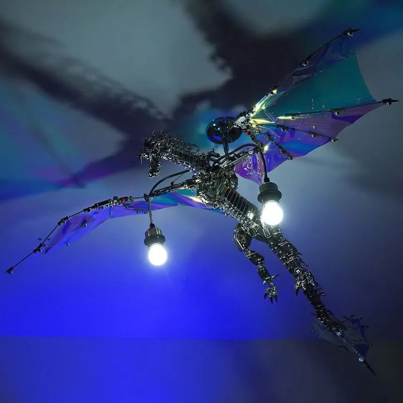 3D  Metal puzzles Bloodthirsty Aurora Dragon