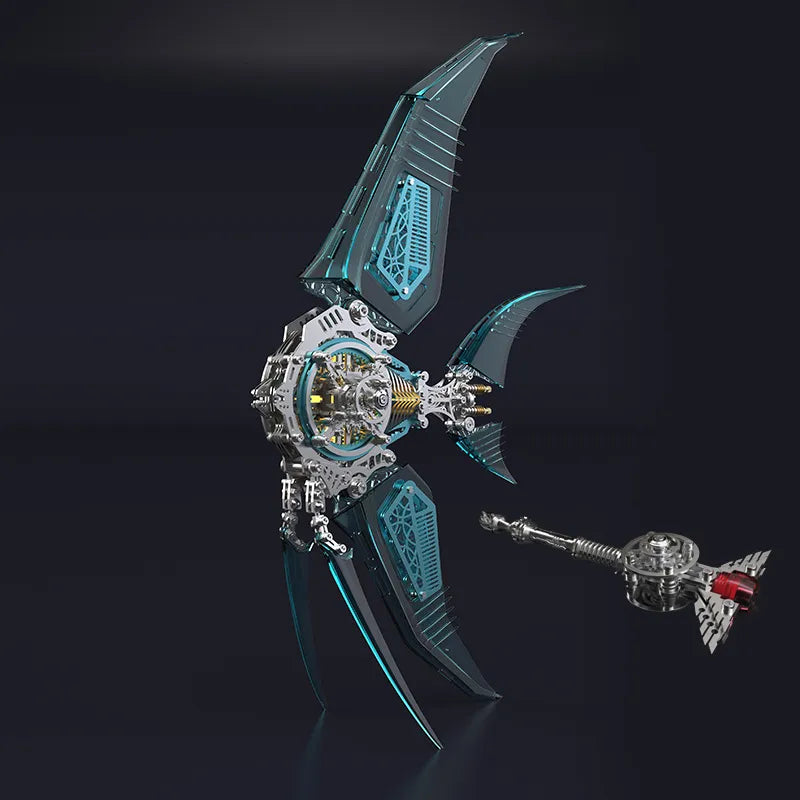 3D Metal Puzzles Series Mechanical Angelfish
