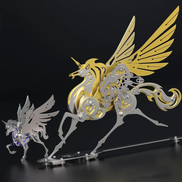 3D Metal Puzzles Series Mechanical Unicorns