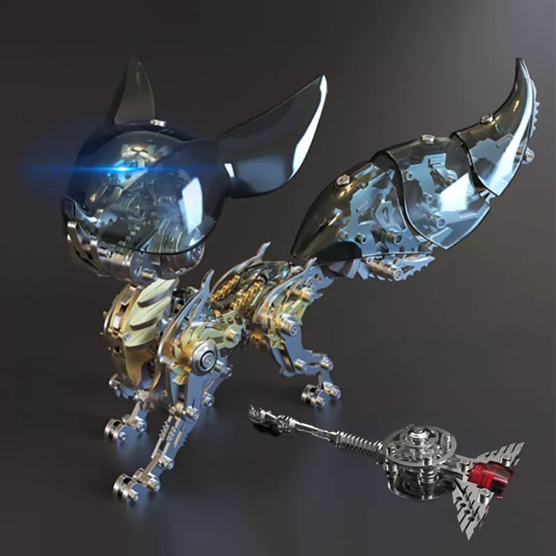 3D Metal Puzzles Series Mechanical Fox