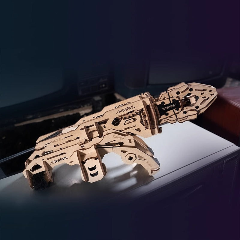 3D Wooden Puzzles Series Repair Mechanical Claw