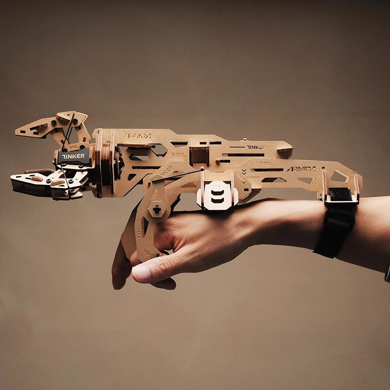 3D Wooden Puzzles Series Repair Mechanical Claw