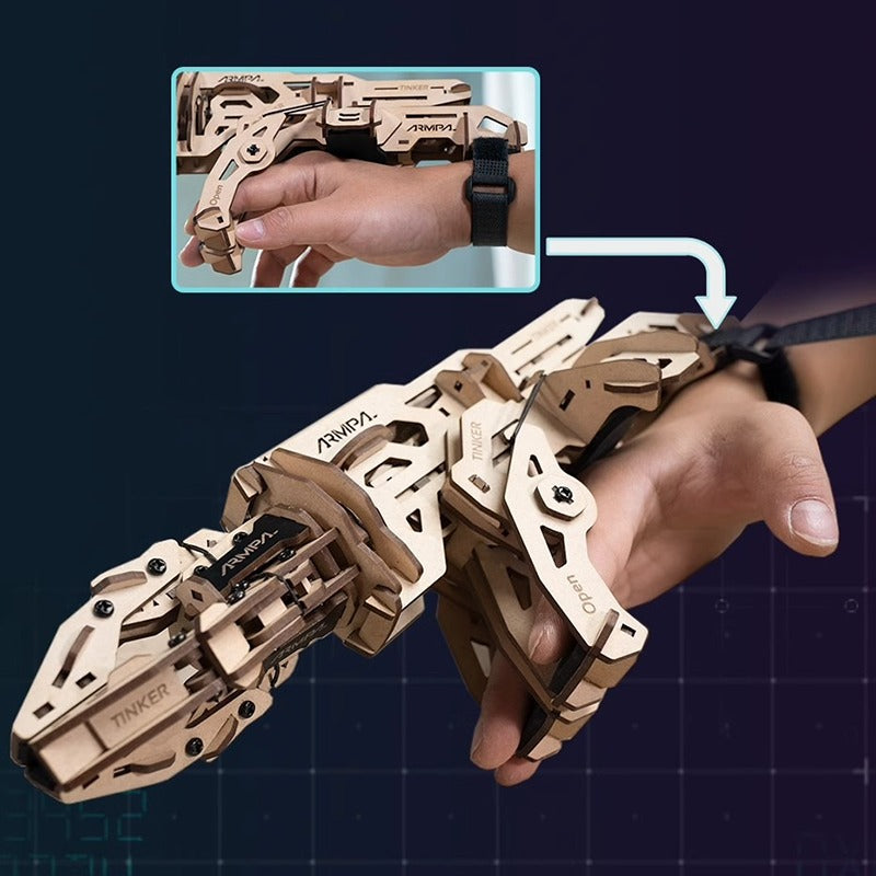 3D Wooden Puzzles Series Repair Mechanical Claw