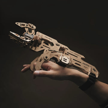 3D Wooden Puzzles Series Repair Mechanical Claw