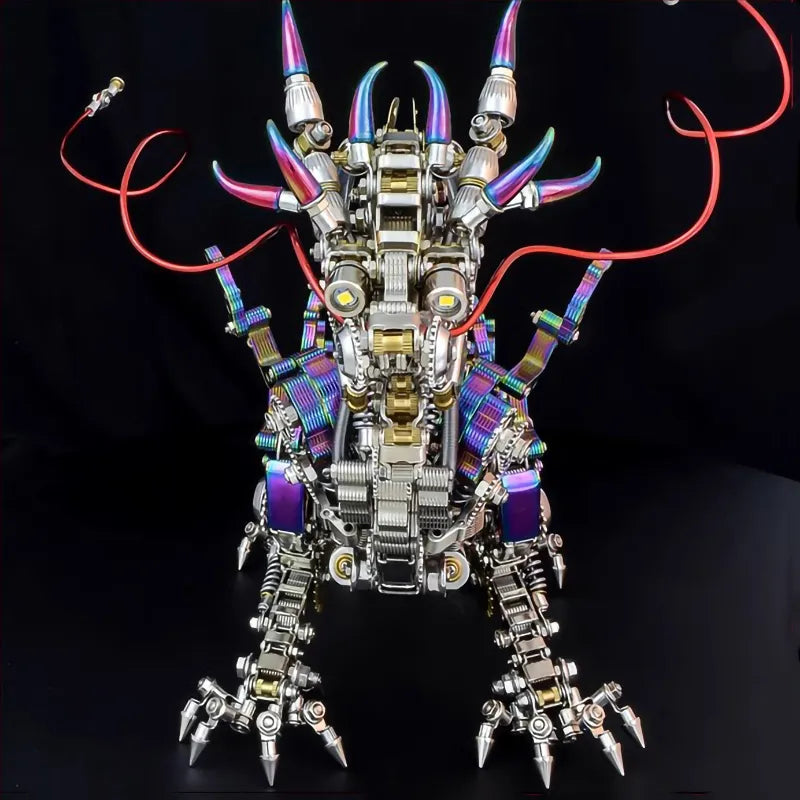 3D metal puzzles series Mechanical Dragon