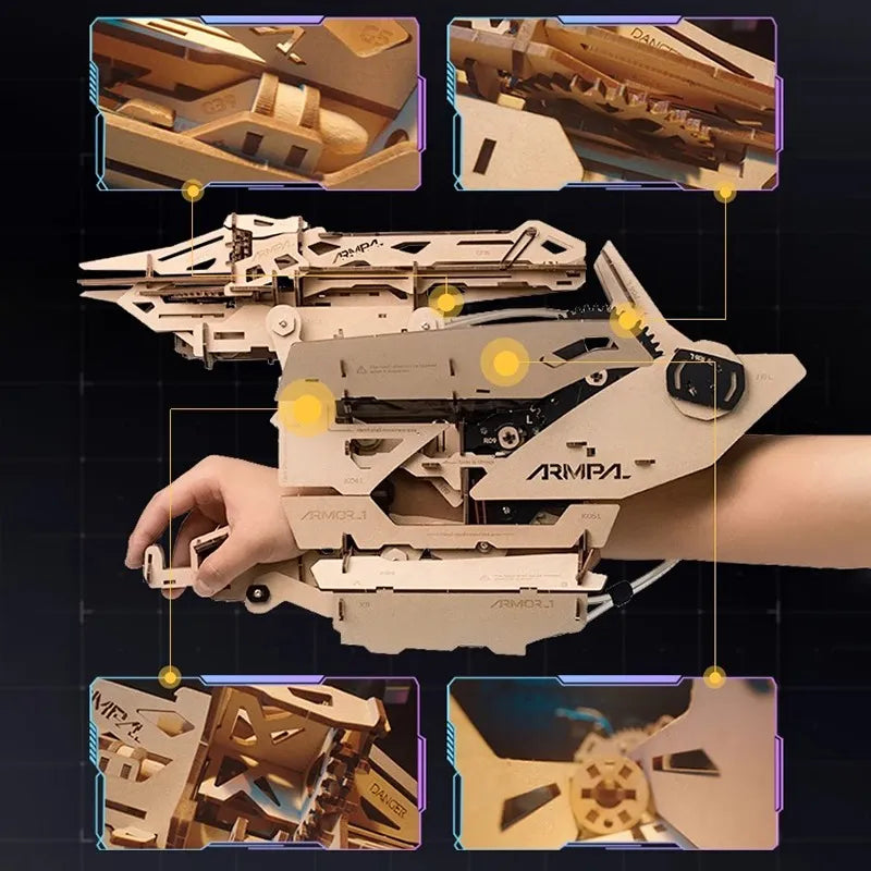 3D Wooden Puzzles Series Covered Armor Combo