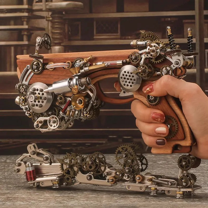 3D Metal Puzzles Series Archimedes Steampunk Crossbow