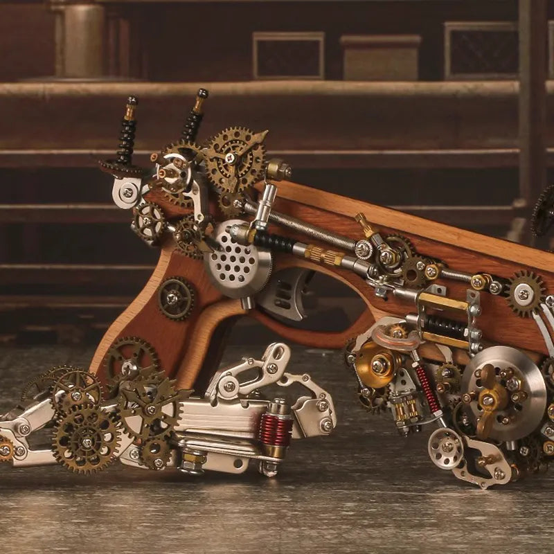 3D Metal Puzzles Series Archimedes Steampunk Crossbow