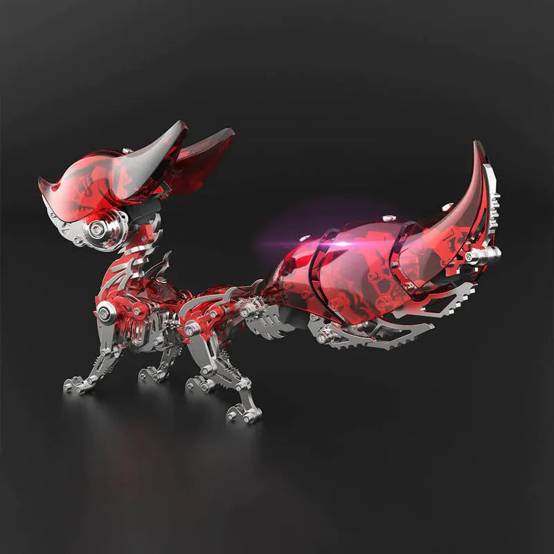 3D Metal Puzzles Series Mechanical Fox