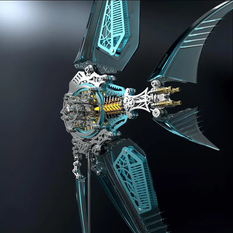 3D Metal Puzzles Series Mechanical Angelfish