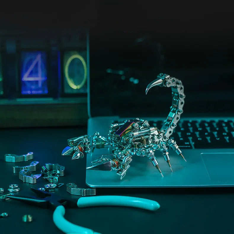 3D Metal Puzzles Series Digital Scorpion