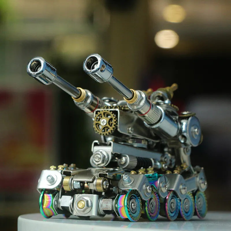 3D Metal Puzzles Series Apocalypse Tank II