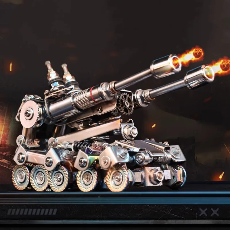 3D Metal Puzzles Series Apocalypse Tank II