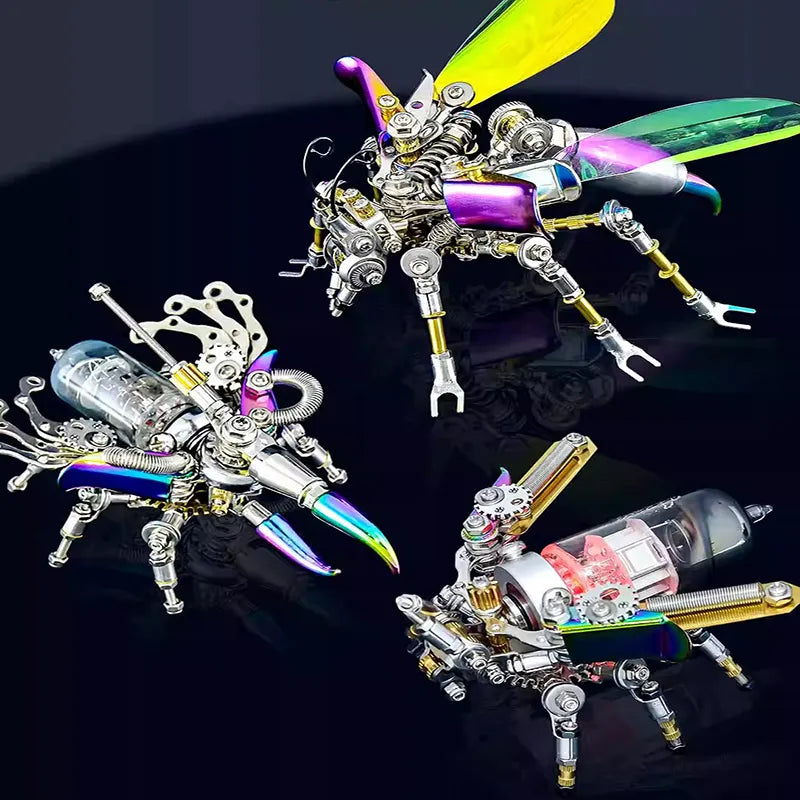3D Metal Puzzles Series Chromatic Insect Series
