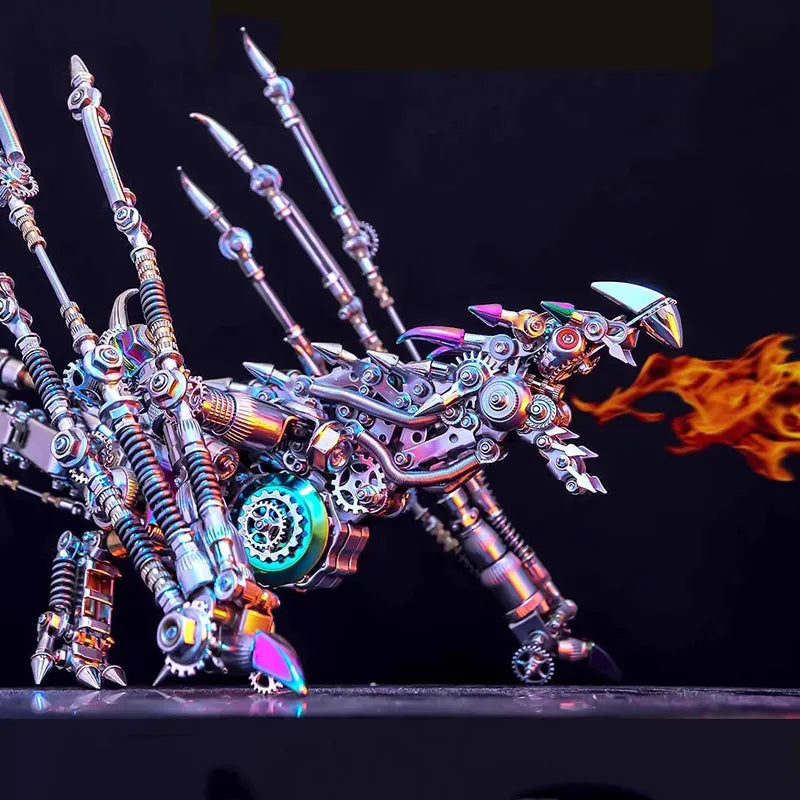 3D Metal Puzzles Series Ethereal Wyrm