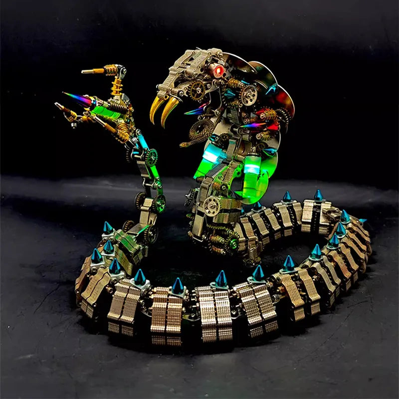 3D Metal Puzzles Series Mechanical King Cobra