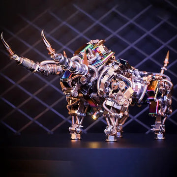 3D Metal Puzzles Series Mechanical Bull