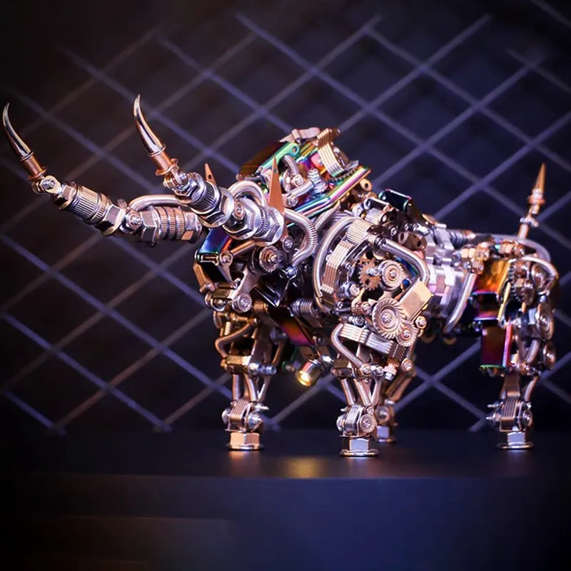 3D Metal Puzzles Series Mechanical Bull