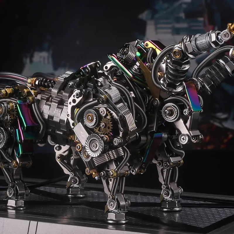 3D Metal Puzzles Series Mechanical Bull