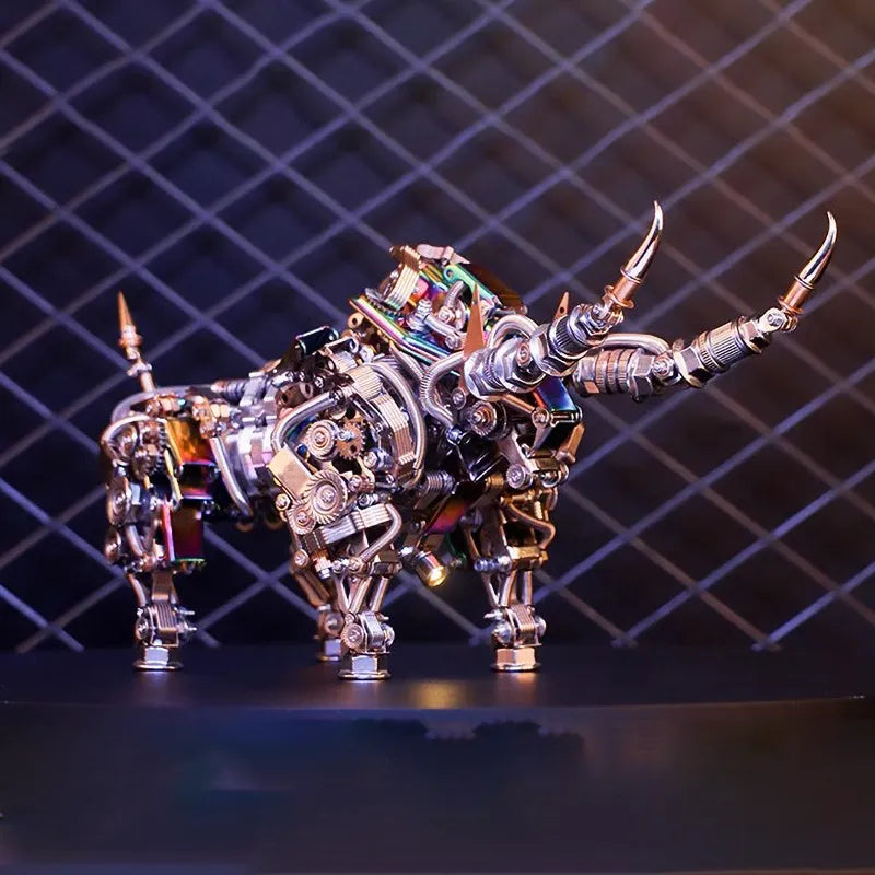3D Metal Puzzles Series Mechanical Bull