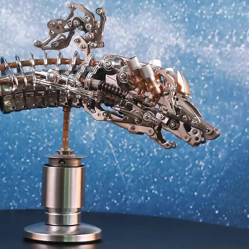 3D Metal Puzzles Series Mechanical whale