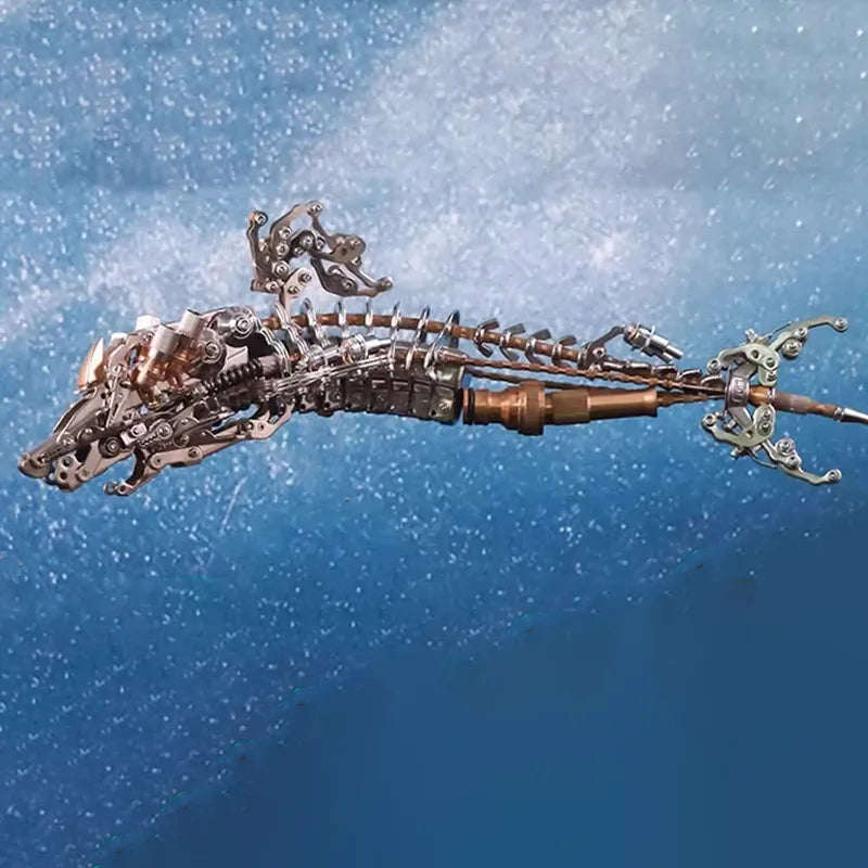 3D Metal Puzzles Series Mechanical whale