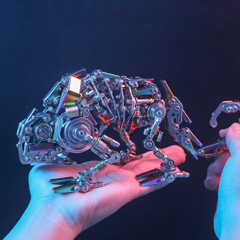3D Metal Puzzles Series Mechanical Chameleon