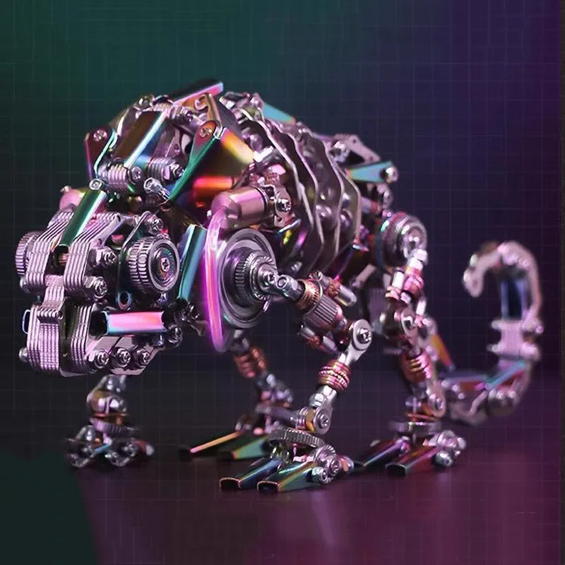 3D Metal Puzzles Series Mechanical Chameleon