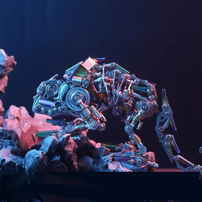 3D Metal Puzzles Series Mechanical Chameleon