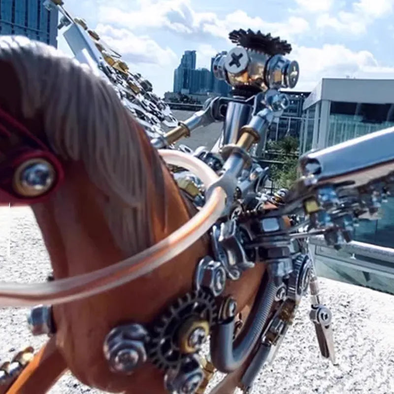 3D Metal Puzzles Series Mechanical Unicorn