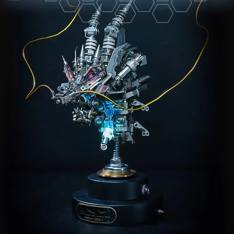 3D Metal Puzzles Series Mechanical Dragon's Head