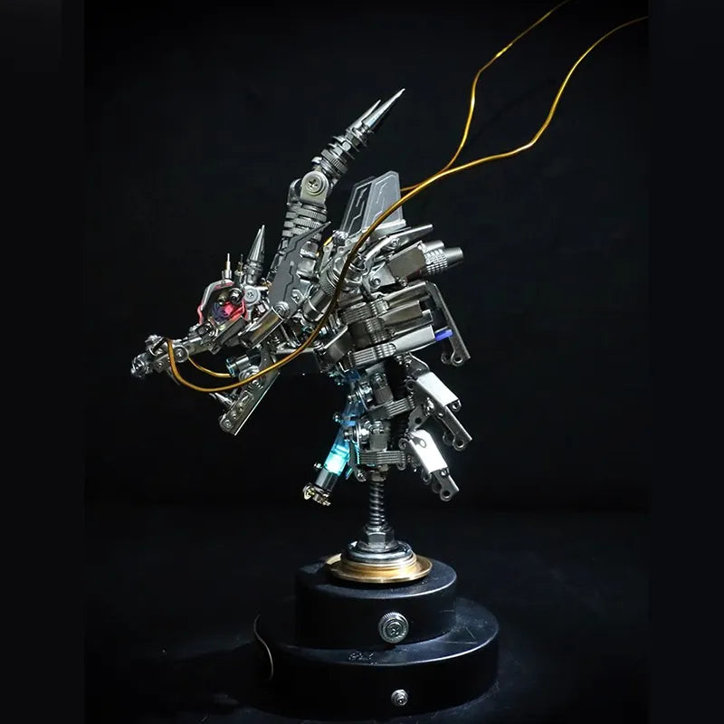 3D Metal Puzzles Series Mechanical Dragon's Head