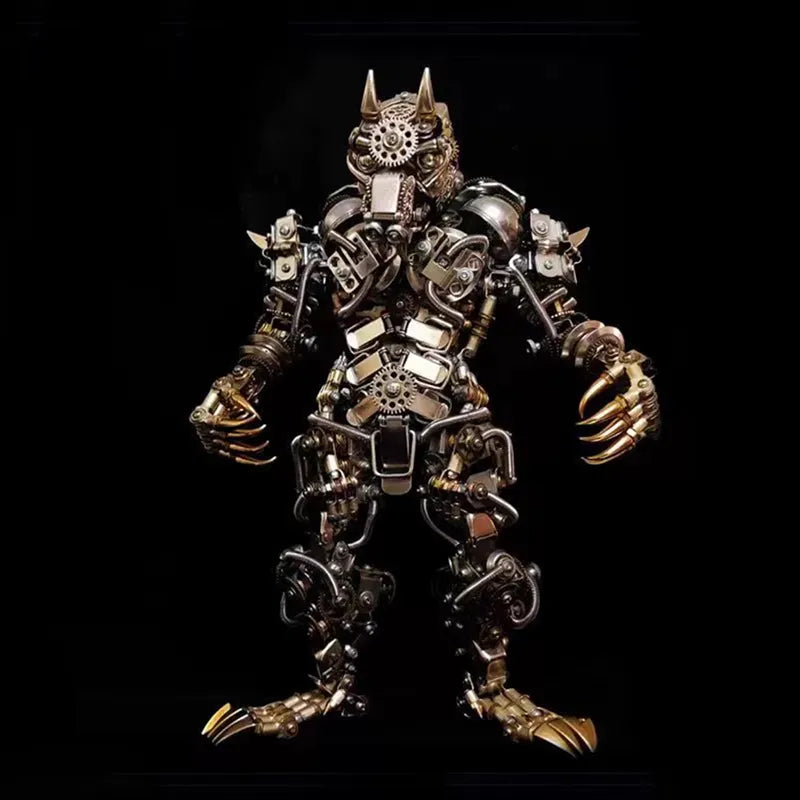 3D Metal Puzzles Series Mechanical Werewolf