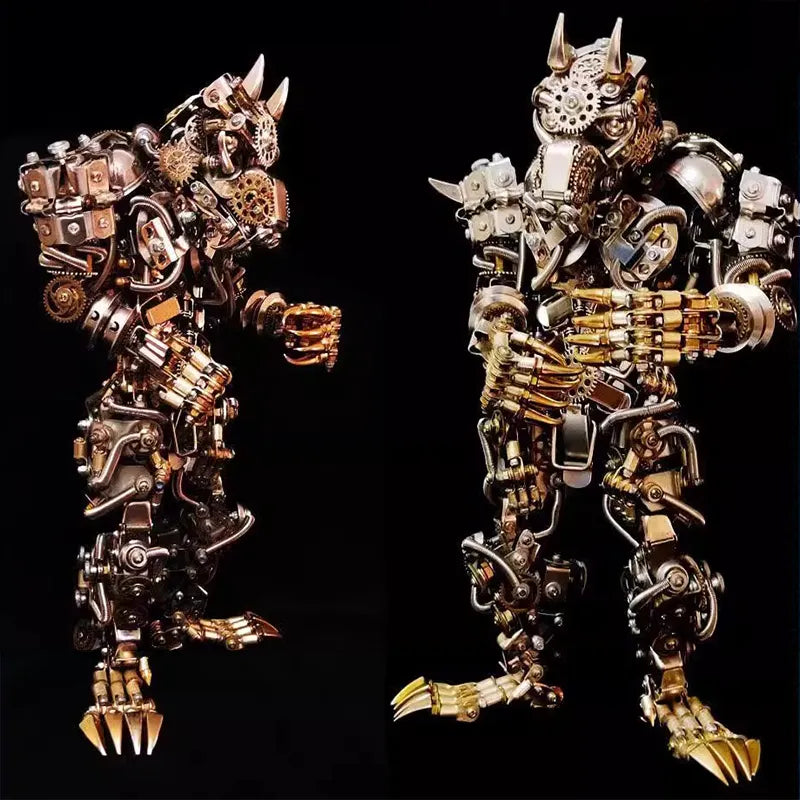 3D Metal Puzzles Series Mechanical Werewolf