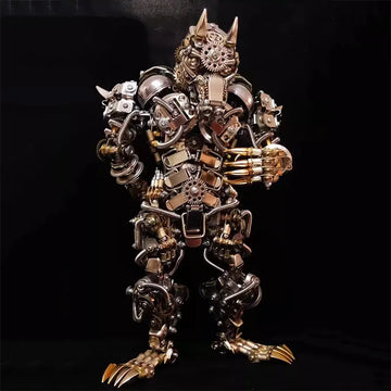 3D Metal Puzzles Series Mechanical Werewolf