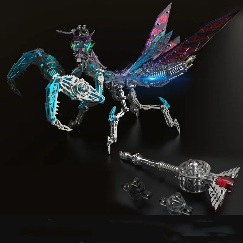 3D Metal Puzzles Series Mechanical Mantis