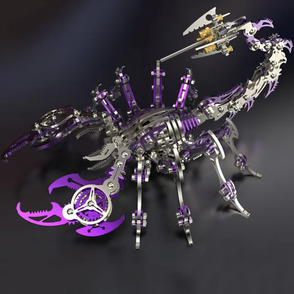 3D Metal Puzzles Series Mechanical poisonous scorpion