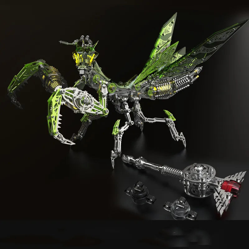 3D Metal Puzzles Series Mechanical Mantis