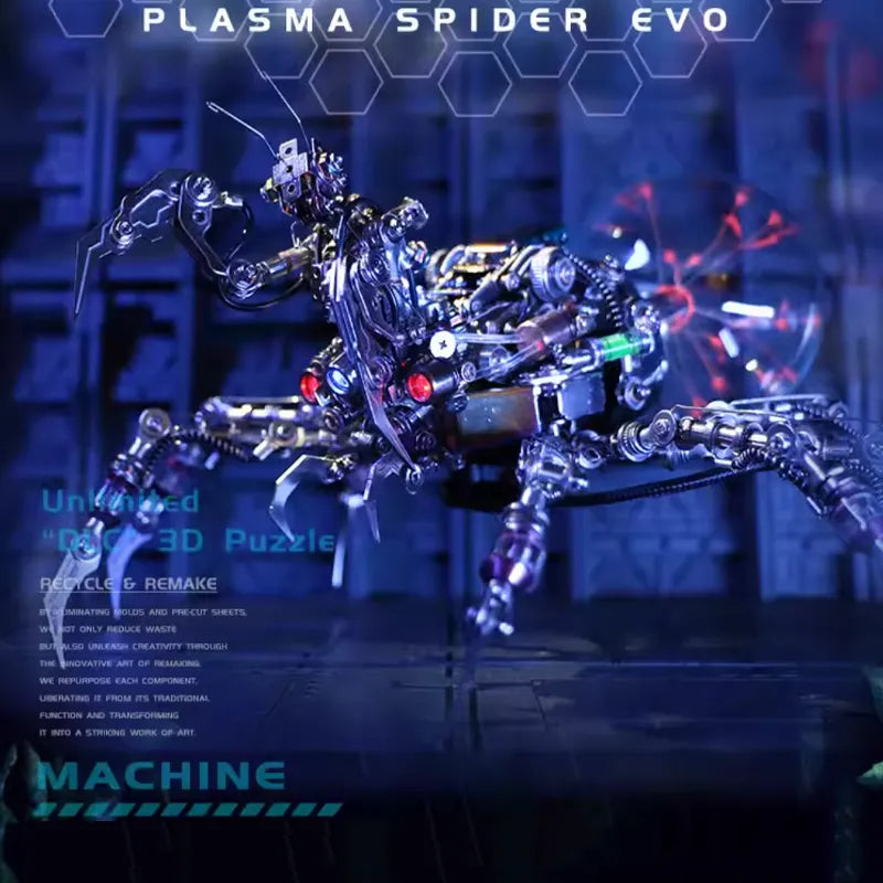 3D Metal Puzzles Series Plasma Spider Evo