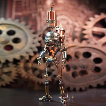 3D Metal Puzzles Series Steampunk Era AI Robot