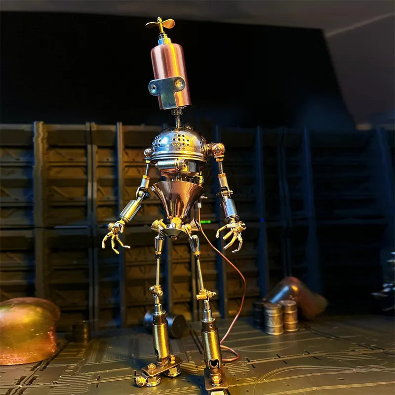 3D Metal Puzzles Series Steampunk Era AI Robot